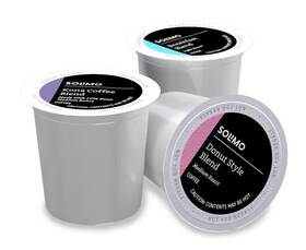 Solimo 842379155031 Amazon Brand - Variety Pack Light And Medium Roast Coffee Pods Kona Br