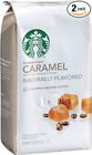 Stacar11oz 02 Starbucks Natural Fusions Ground Coffee Caramel Flavored Packages 885501339091