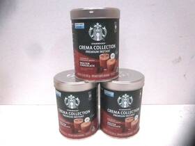 Starbucks 050000383146 7.12oz Crema Collection Molten Chocolate Instant Coffee 05/2026 -qty 3