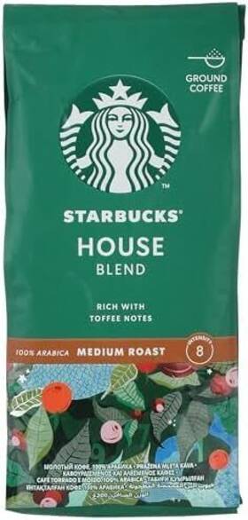 110486101 Starbucks House Blend Ground Coffee 200 Grams Pack Of 1 7 Ounce