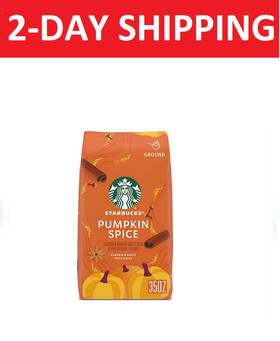 12416728 Starbucks Ground Coffee Pumpkin Spice 35 Oz