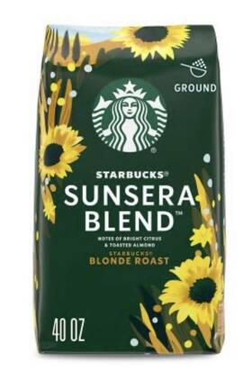 1910952 Starbucks Sunsera Blend Ground Coffee 40 Ounces