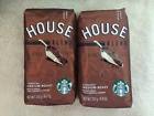 Starbucks 2 House Blend Med Roast Whole Bean Coffee 8.8 Oz Bags Best By 7 26 16 762111892690