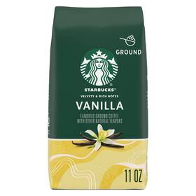 Starbucks 492311001133 Vanilla Ground Coffee 100% Arabica 11 Oz Bag