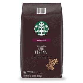 Starbucks 744110663419 Caffe Verona Ground Coffee Dark Roast 40 Oz