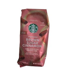 Starbucks 762111559357 Brown Sugar Cinnamon Coffee 11oz - 1 Bag
