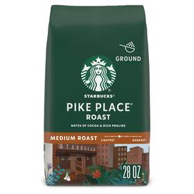 B07b48ljpb Starbucks Pike Place Roast Ground Coffee Medium 28 Oz Hot/iced