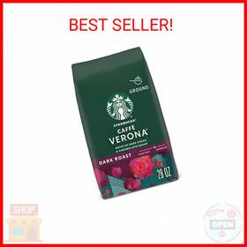 Starbucks Coffee 744759293060 Ground Dark Roast Caff Verona 100% Arabica 1 Bag 2