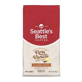Cominhkg112588 Starbucks Coffee Seattles Best Very Vanilla Flavored Smooth Roast Ground 12-ounce