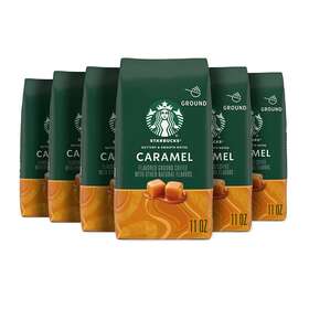 Synchkg096678 Starbucks Coffee Ground Caramel Flavored No Artificial Flavors 100% Arabi