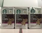 Starbucks Dark Decaf Caffe Verona Ground Coffee 3 Packages Mmxvi 762111622891