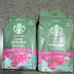 Grp152188f51306 Starbucks Caff Verona Dark Roast Ground Coffee Cocoa 28 Oz