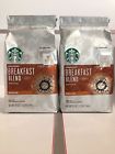 Starbucks Medium Breakfast Blend Ground Coffee 2 Large Packages 40oz 762111778574