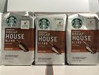 Starbucks Medium Decaf House Blend Ground Coffee 3 Packages Vv 762111206091