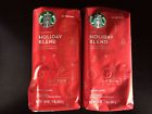 Starbucks Medium Holiday Blend 2016 Ground Coffee 2 Packages 1lb Bags 762111975331
