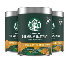 B08ypcxbnp Starbucks Premium Instant Coffee Blonde Roast 3.17 Oz
