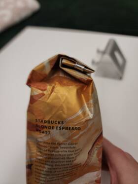 Srp232413 Starbucks Blonde Espresso Roast 1 Lb Sealed Bag Free Shipping
