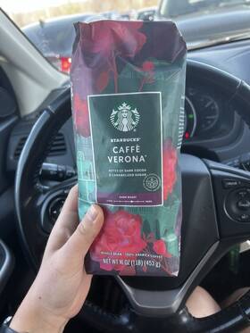 Yrp500082k0337 Starbucks Caff Verona Dark Roast Ground Coffee 16 Oz Ethically Sourced