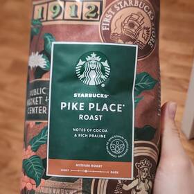 Yrp515885k1234 Starbucks Pike Place Roast Medium Ground Coffee 1 Lb Cocoa And Praline Notes