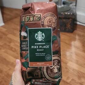 Yrp516843k0806 Starbucks Pike Place Roast Medium Ground Coffee 16 Oz Cocoa And Praline