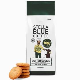 Stella Blue 840368387753 Butter Cookie Blend Coffee 100% Arabica 12 Oz Bag