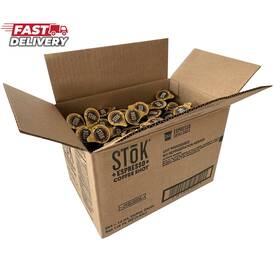 Stok 313057872804 Espresso Coffee Shots Black Unsweetened Dark Roast Ready To Drin