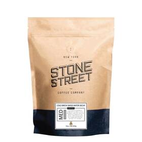 Stone Street 810061742067 Cold Brew Decaf Coffee Beans Swiss Water Process Low Acid 100% Arabica Gourme