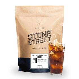 Stone Street 850016207777 Cold Brew Flavored Coffee Natural Chocolate Hazelnut Flavor Low Acid 100% Col