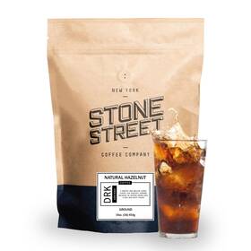 Stone Street 850016207807 Cold Brew Flavored Coffee Natural Hazelnut Flavor Low Acid 10
