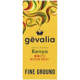 00043000070505 Sun Maid Gevalia Special Reserve Kenya Single Origin Mild Medium Roast Fine Ground Coffee