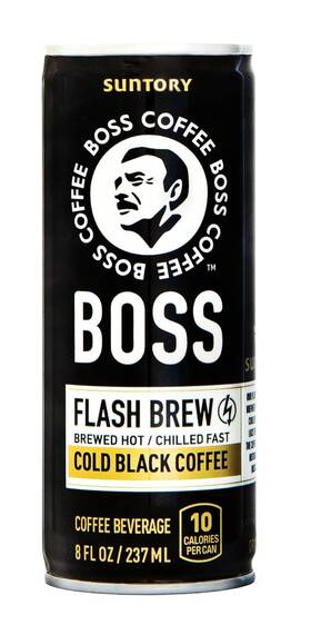 Suntory B&f N.a. 313099654611 Boss Coffee By - Japanese Flash Brew Original Black 8oz 12 Pack