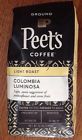Synchkg062120 Peets Coffee Colombia Luminosa Ground Light Roast Ounce 689719561073