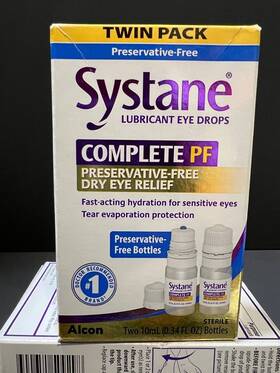 Systane 300651509298 Complete Pf Eye Drops 0.34 Fl Oz 2 Count Dry Relief 04/26
