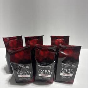 T.o.p. 629722737430 Community Dark/bold Intense Blend Dark Roast Ground 12 Oz 6pack By 5/15/25 3-5