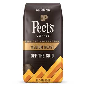 & Tea 744759439352 Medium Roast Ground Coffee - Off The Grid Blend 10.5 Ounce Bag