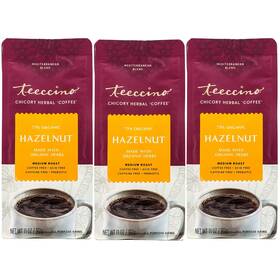 Teeccino 795239800636 Hazelnut Chicory Coffee Alternative - Ground That S Prebiotic Caffe Inch