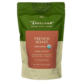 Teeccino 795239801169 French Roast Chicory Coffee Alternative - Ground Herbal That S Prebiot
