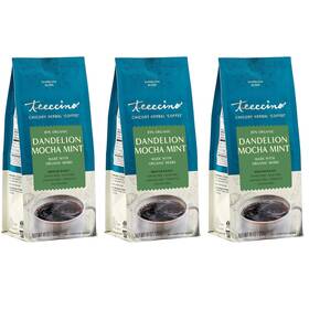 Teeccino 795239830831 Mocha Mint Coffee Alternative Caffeine-free Prebiotics Gluten Free Medium Roast