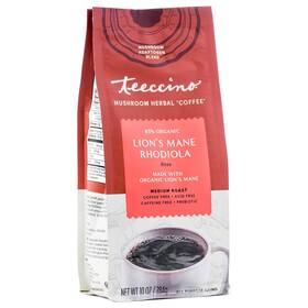 Teeccino 795239850303 Lion S Mane Rhodiola Coffee Alternative - Rose Adaptogenic Herbal Mushroom