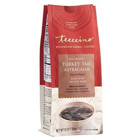Teeccino 795239850501 Turkey Tail Astragalus Coffee Alternative - Toasted Maple Adaptogenic Herba