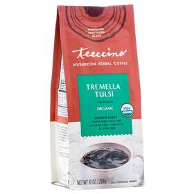 Teeccino 795239850600 Tremella Tulsi Coffee Alternative - Cardamom Organic Adaptogenic Me