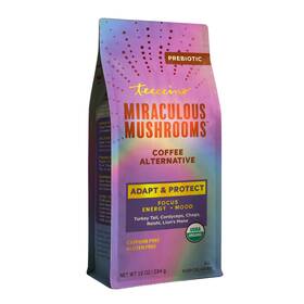 Teeccino 795239850709 Miraculous Mushrooms Adapt And Protect Coffee Alternative 10 Oz 5 Organic Ad
