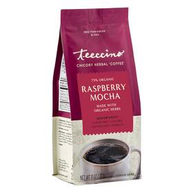 Teeccino Caff Inc. 445017696656 Raspberry Mocha Chicory Coffee Alternative - Ground Herbal