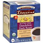 Teeccino Organic Herbal Coffee Dandelion Dark Roast 10 Bags Case Of 6 795239431106