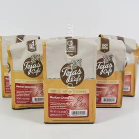 Tejas Cafe 036069949011 6 Mexican Chocolate 100% Arabica Ground Coffee 11 Oz 09/18/2025