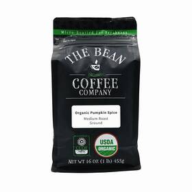 The Bean Coffee Company 840092117459 Organic Pumpkin Spice Medium Roast Ground 1