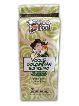 The Coffee Fool 848101000532 Fools Colombian Supremo Drip Grind