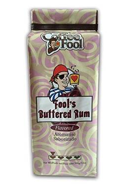 The Coffee Fool 848101005575 Fools Buttered Rum Strong Drip Grind