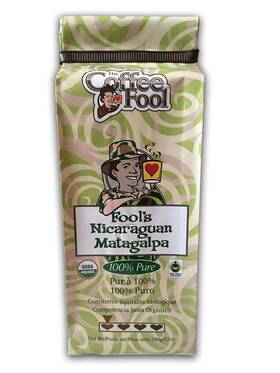 The Coffee Fool 848101008149 Fools Organic Fair Trade Nicaraguan Matagalpa Coarse Grind