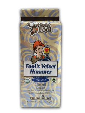 The Coffee Fool 848101009771 Fools Organic Fair Trade Velvet Hammer Very Fine Grind